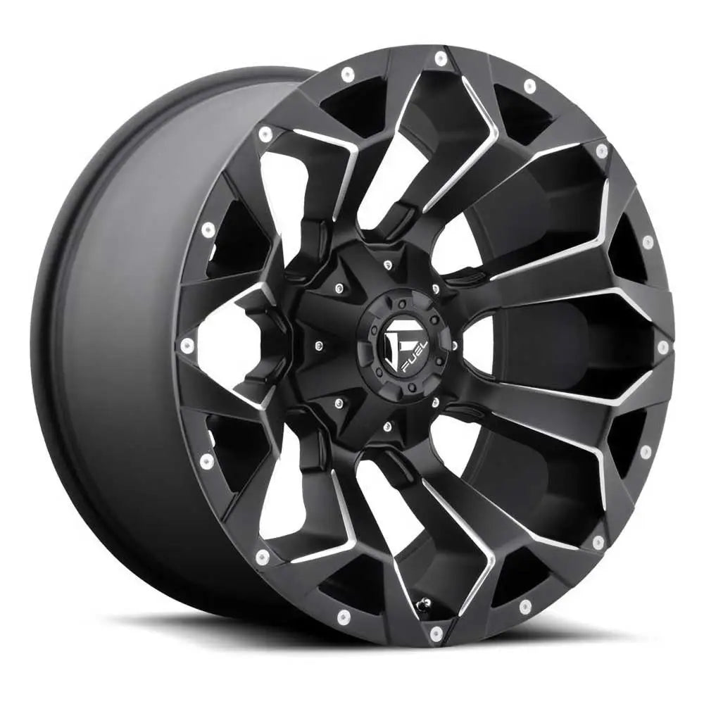 Felg D546 Assault Matte Black Milled Fuel 20x9 Et1 6x139.7 / 6x135 - 1