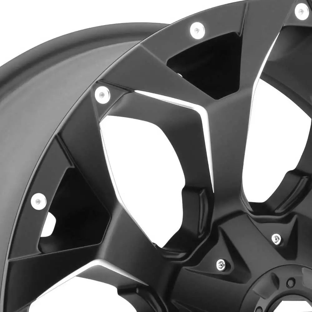 Felg D546 Assault Matte Black Milled Fuel 20x9 Et1 6x139.7 / 6x135 - 2