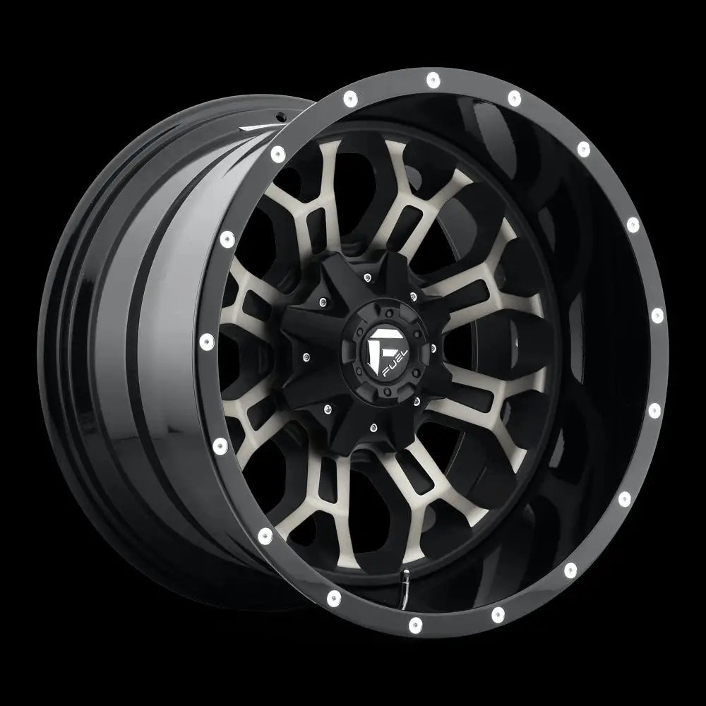 Felg D561 Crush Gloss Machined Double Dark Tint Fuel 17x9 Et-12 5x127 / 5x114.3 - 1