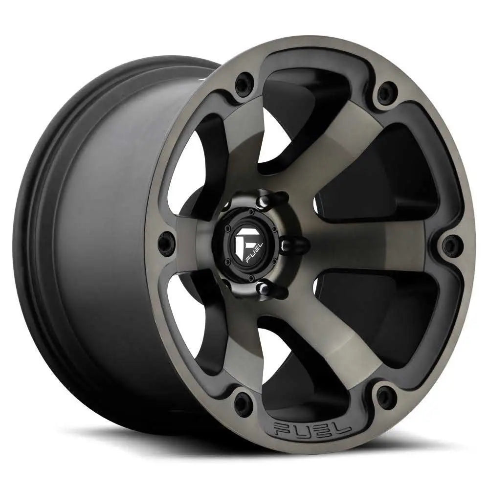 Felg D564 Beast Matte Black/double Dark Tint Fuel 17x9 Et-12 5x127 - 1