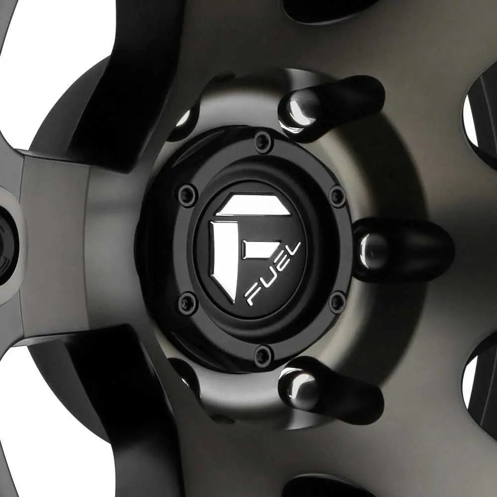 Felg D564 Beast Matte Black/double Dark Tint Fuel 17x9 Et-12 5x127