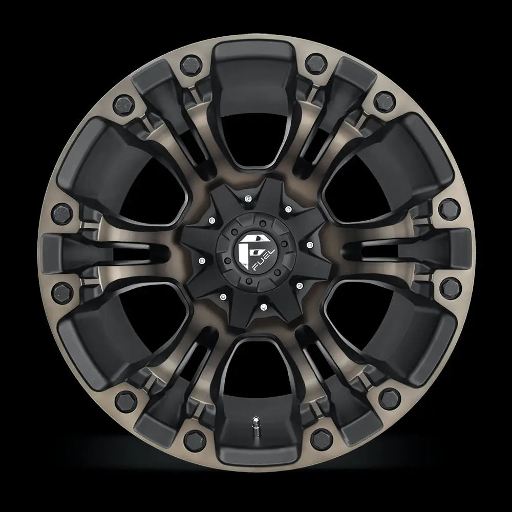 Felg D569 Vapor Matte Black/double Dark Tint Fuel 20x10 Et-18 6x139.7 / 6x135