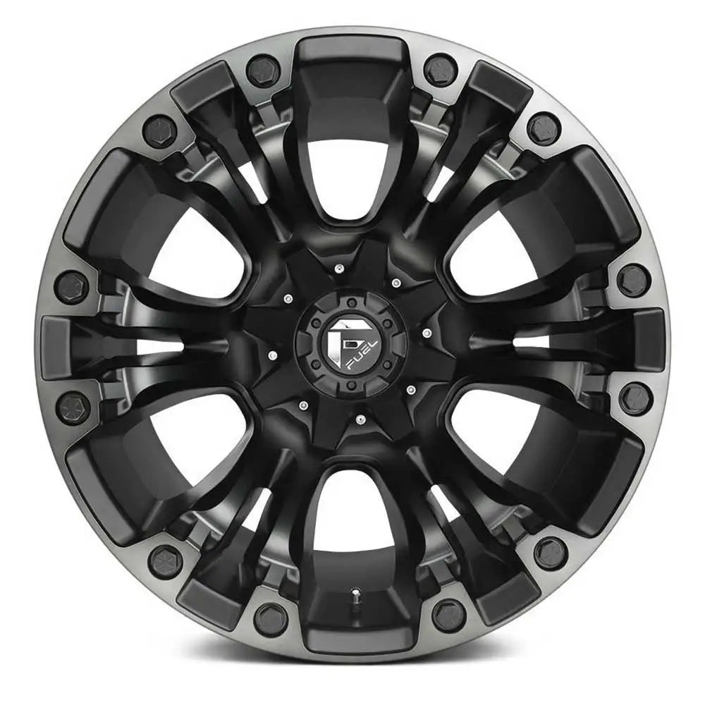 Felg D569 Vapor New Matte Black/double Dark Tint Fuel 18x9 Et20 5x139.7 / 5x150