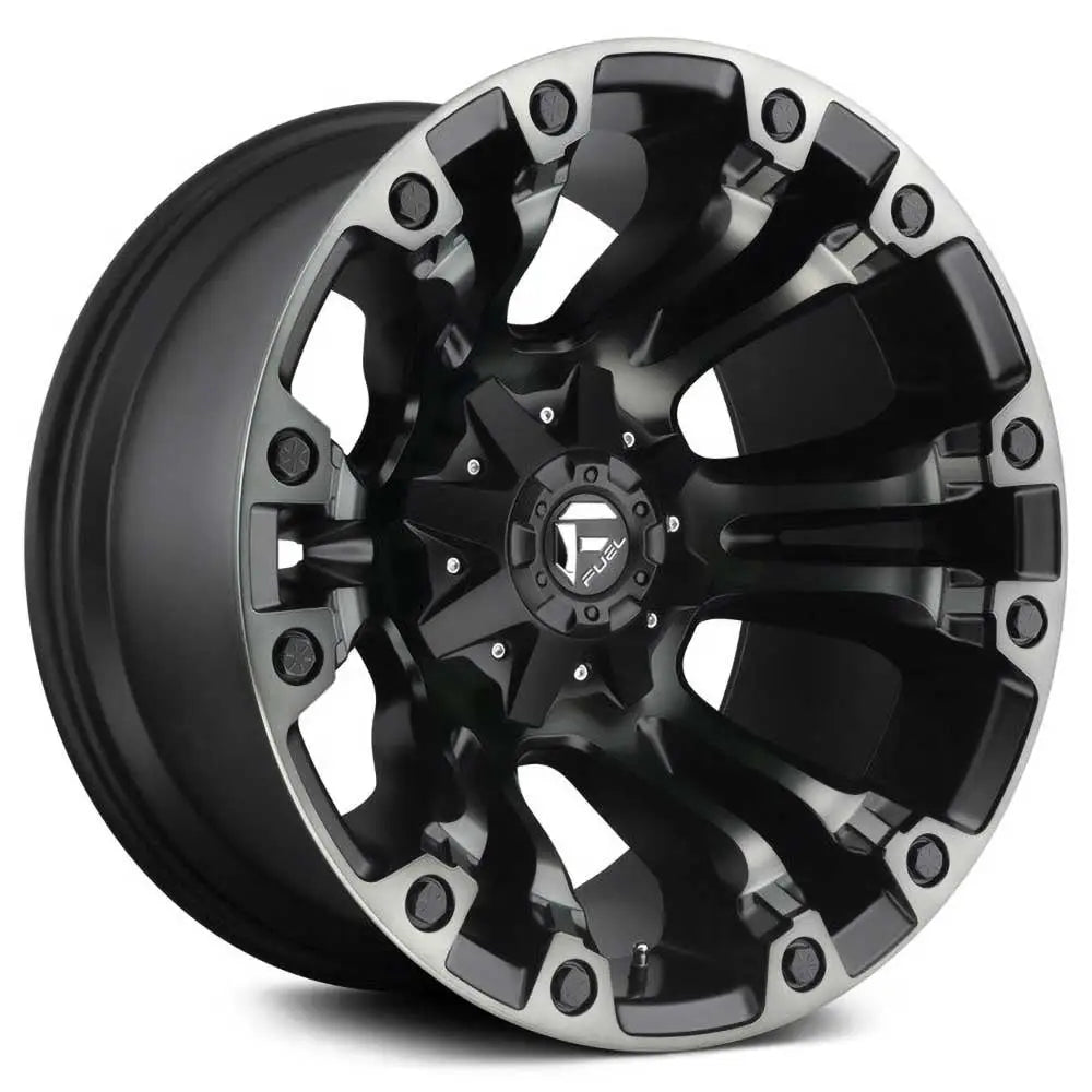 Felg D569 Vapor New Matte Black/double Dark Tint Fuel 18x9 Et20 5x139.7 / 5x150