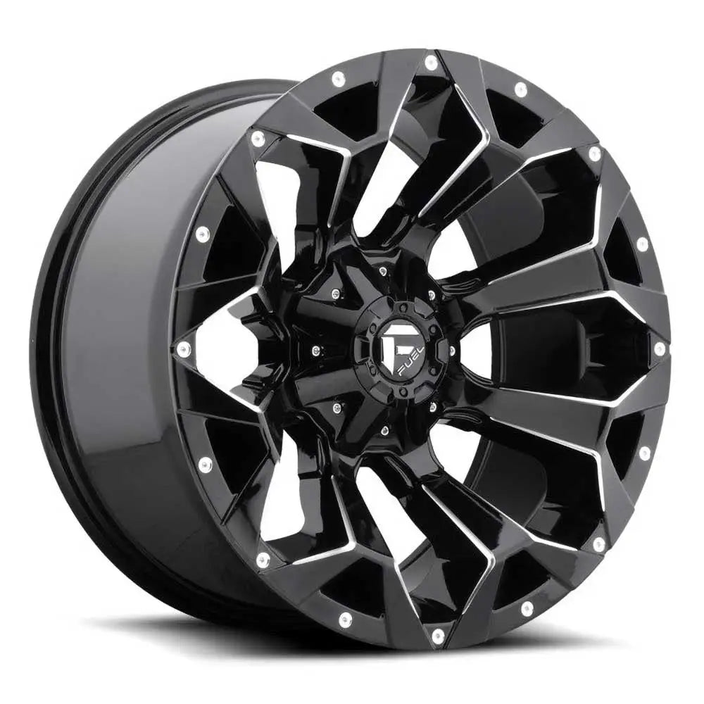 Felg D576 Assault Gloss Black Milled Fuel 17x9 Et-12 5x127 / 5x114.3