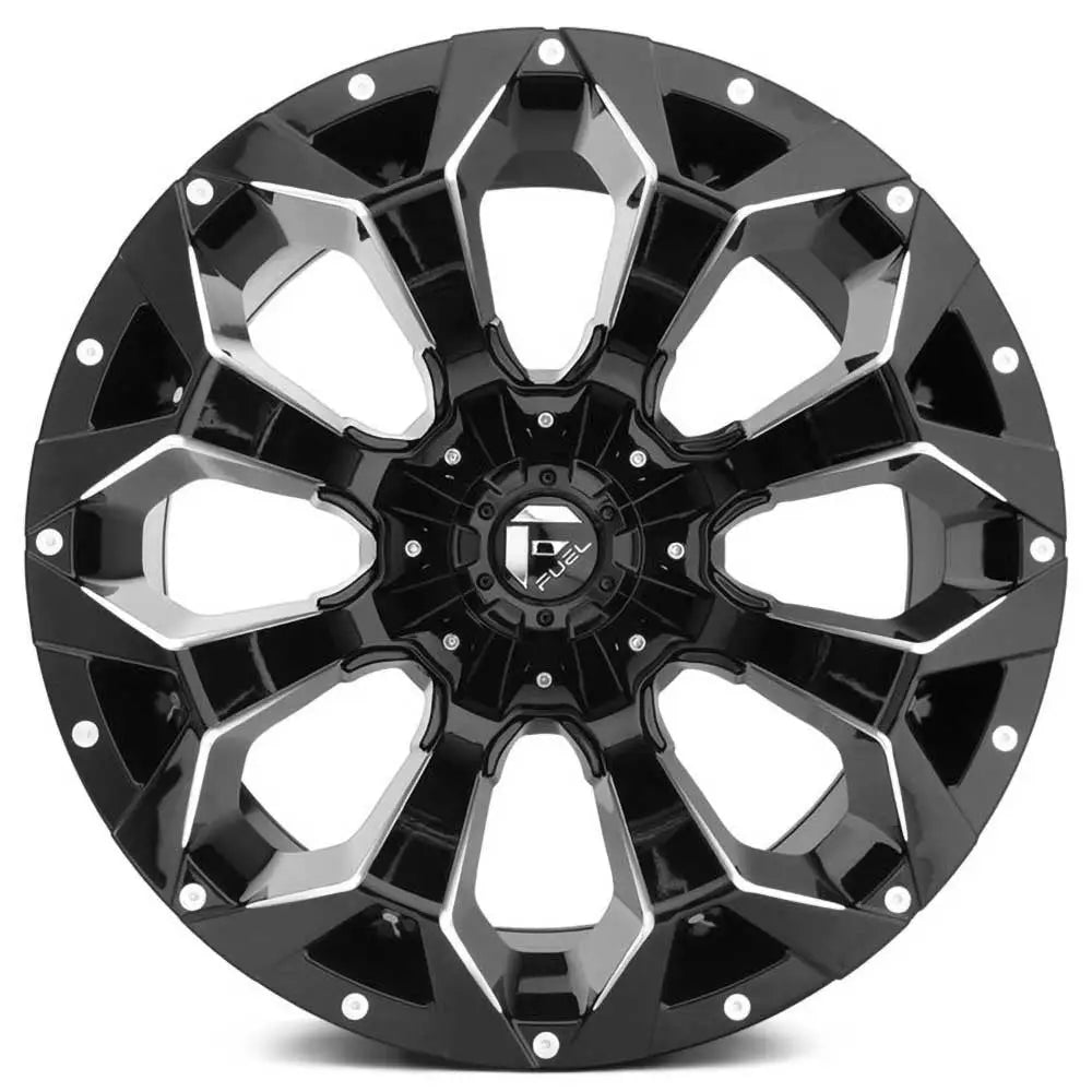 Felg D576 Assault Gloss Black Milled Fuel 17x9 Et-12 5x127 / 5x114.3