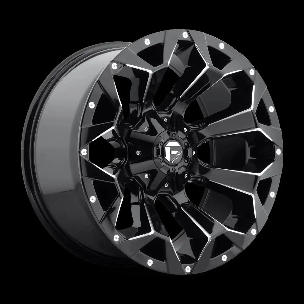 Felg D576 Assault Gloss Black Milled Fuel 17x9 Et2 6x139.7 / 6x135