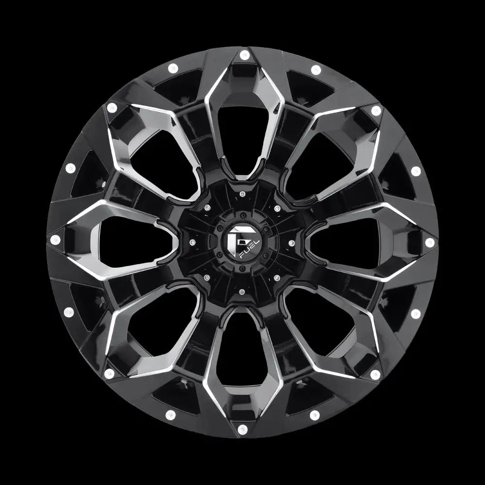 Felg D576 Assault Gloss Black Milled Fuel 17x9 Et2 6x139.7 / 6x135