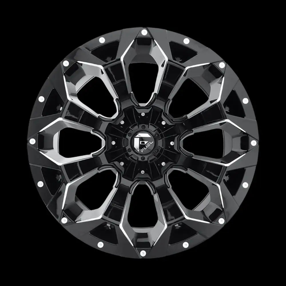 Felg D576 Assault Gloss Black Milled Fuel 20x10 Et-22 6x139.7 / 6x135