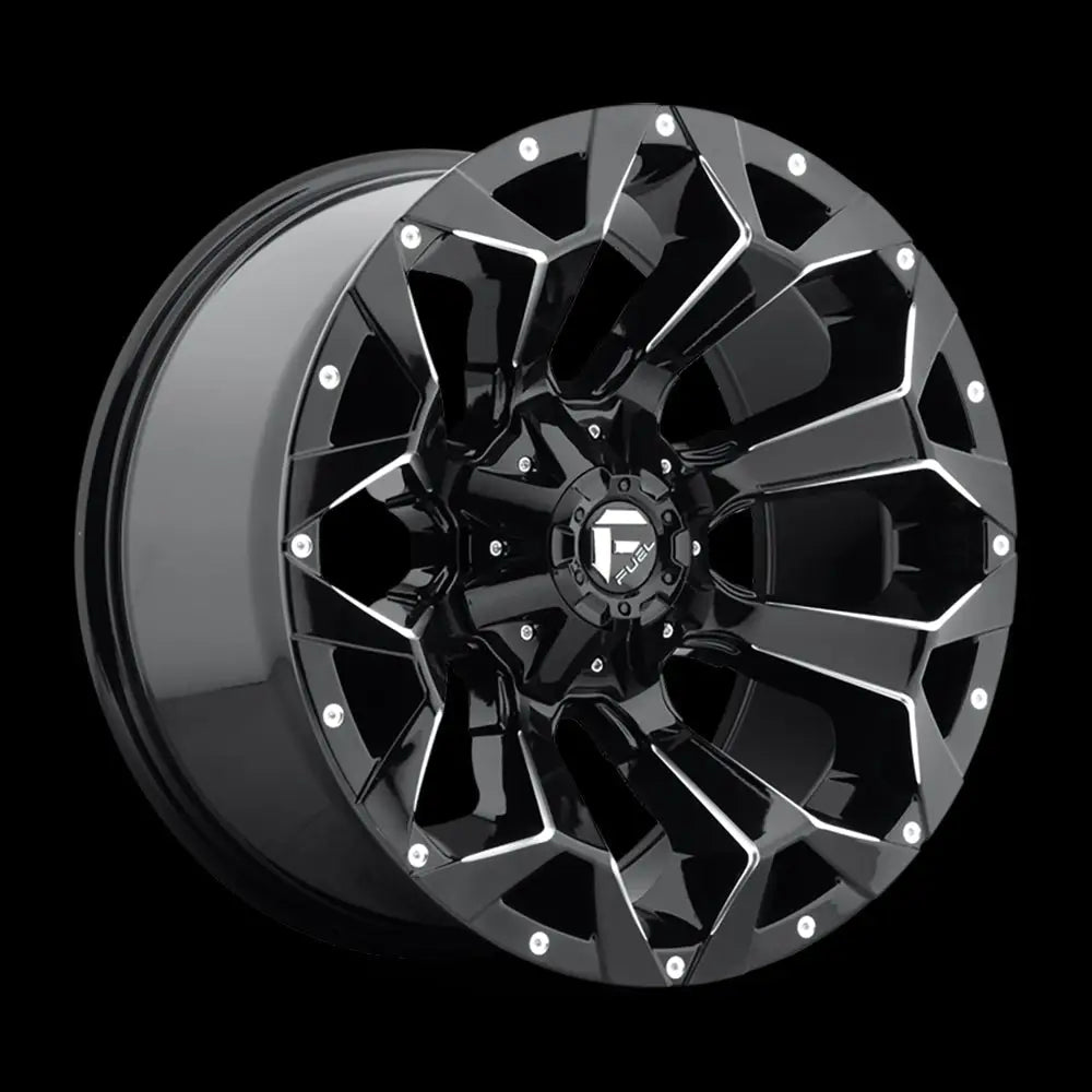 Felg D576 Assault Gloss Black Milled Fuel 20x10 Et-22 6x139.7 / 6x135