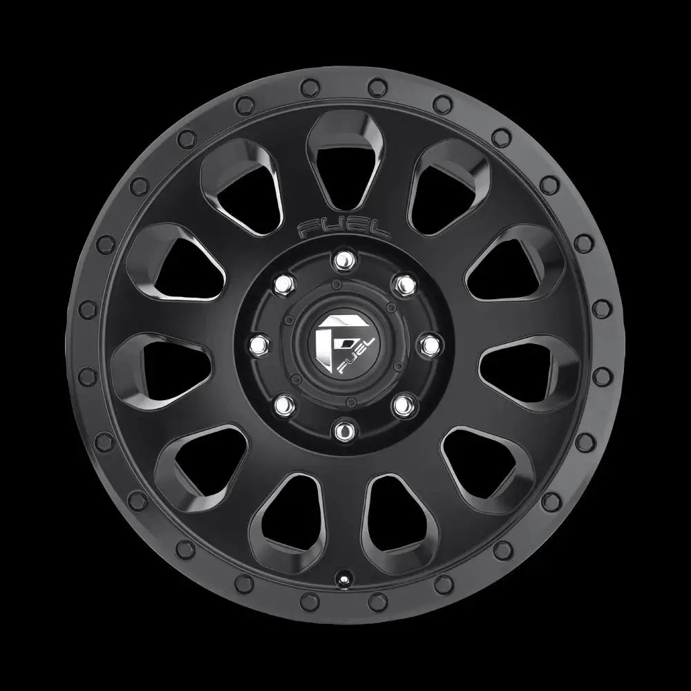 Felg D579 Vector Matte Black Fuel 16x8 Et15 6x114.3