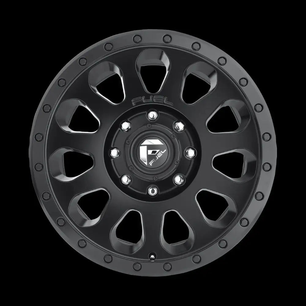 Felg D579 Vector Matte Black Fuel 16x8 Et20 5x120