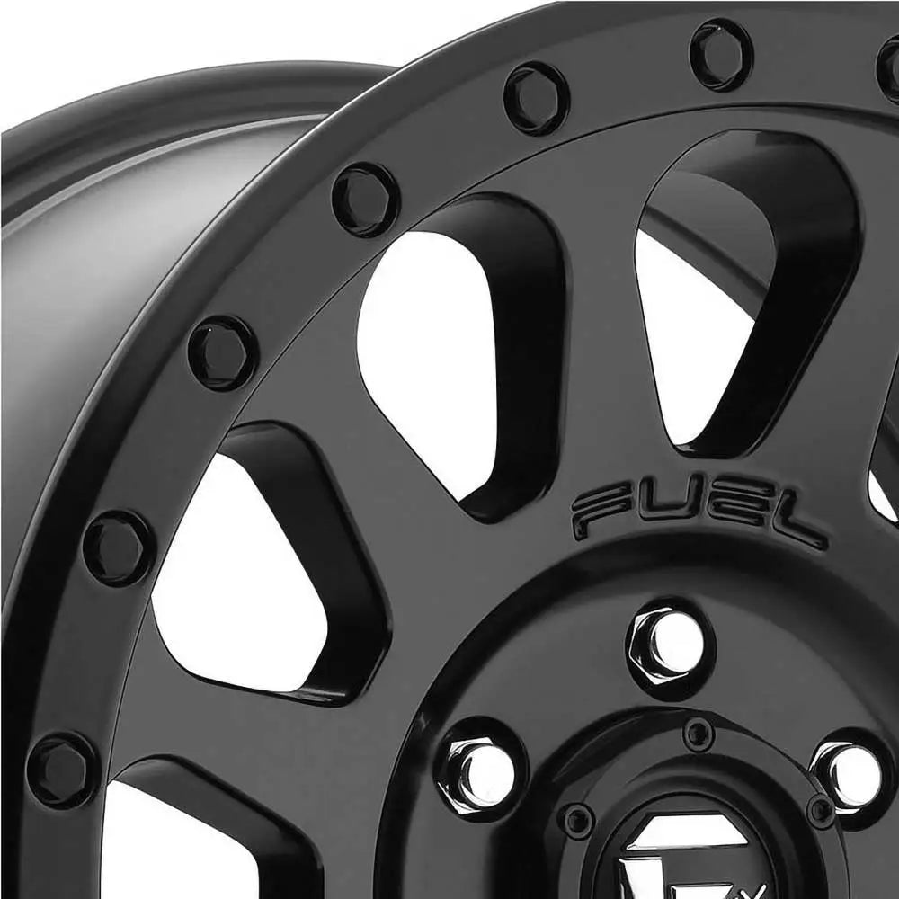 Felg D579 Vector Matte Black Fuel 17x8.5 Et20 5x120