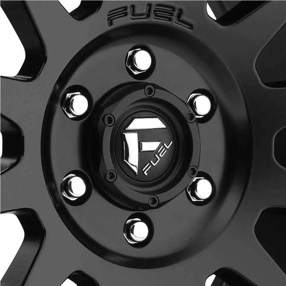 Felg D579 Vector Matte Black Fuel 17x8.5 Et20 5x120