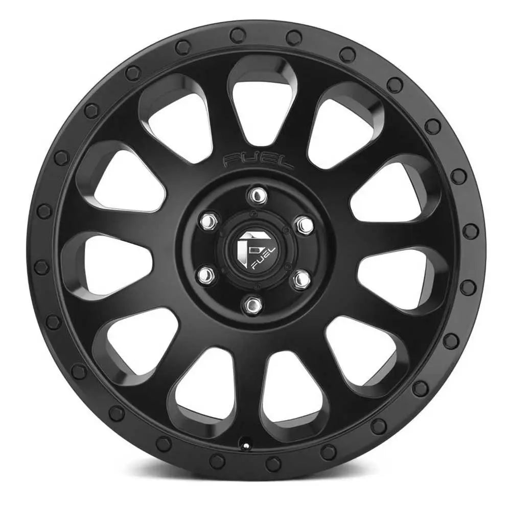 Felg D579 Vector Matte Black Fuel 17x8.5 Et20 5x120