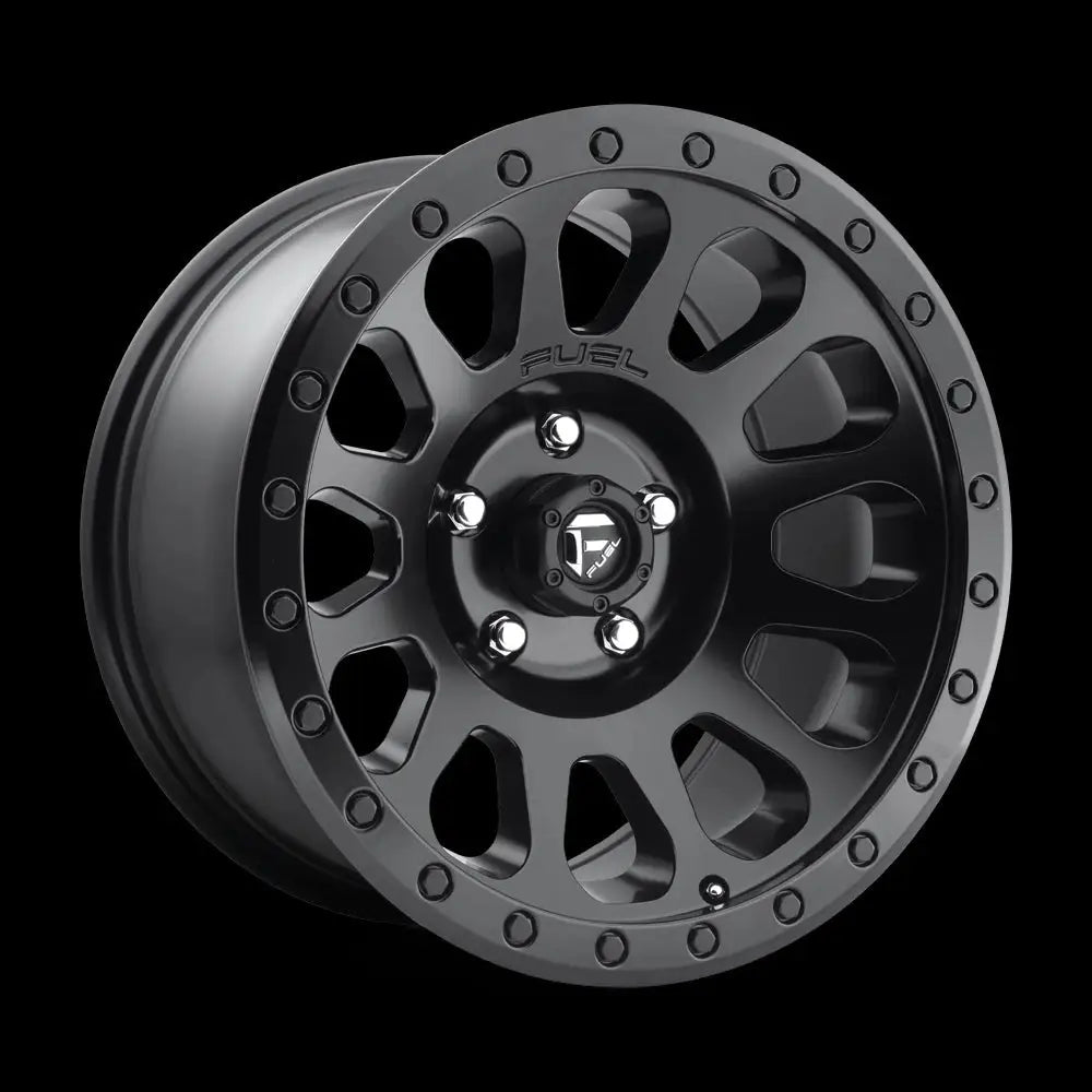 Felg D579 Vector Matte Black Fuel 17x9 Et-12 5x127