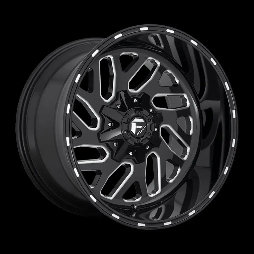 Felg D581 Triton Gloss Black Milled Fuel 18x9 Et-12 8x165.1