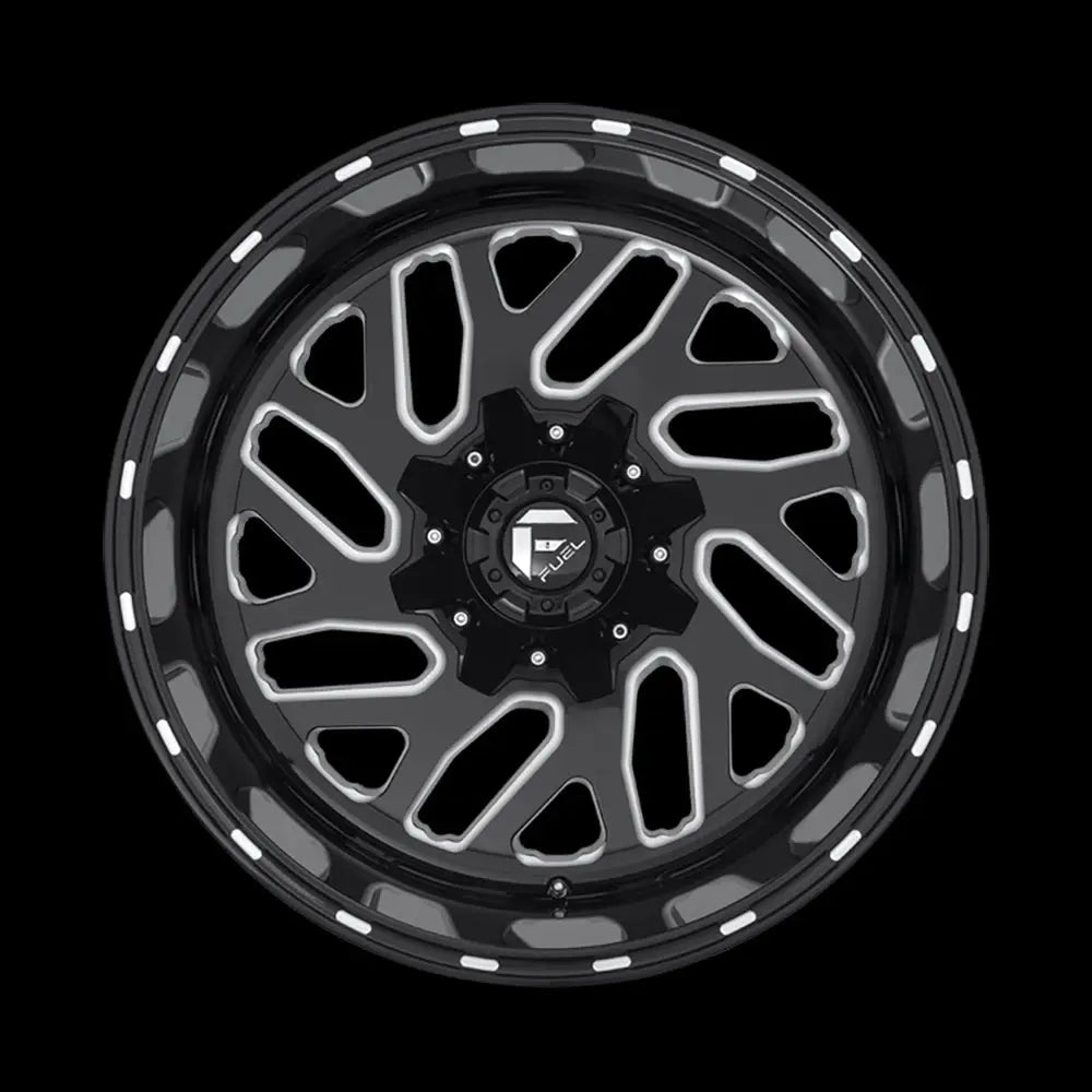 Felg D581 Triton Gloss Black Milled Fuel 18x9 Et-12 8x165.1