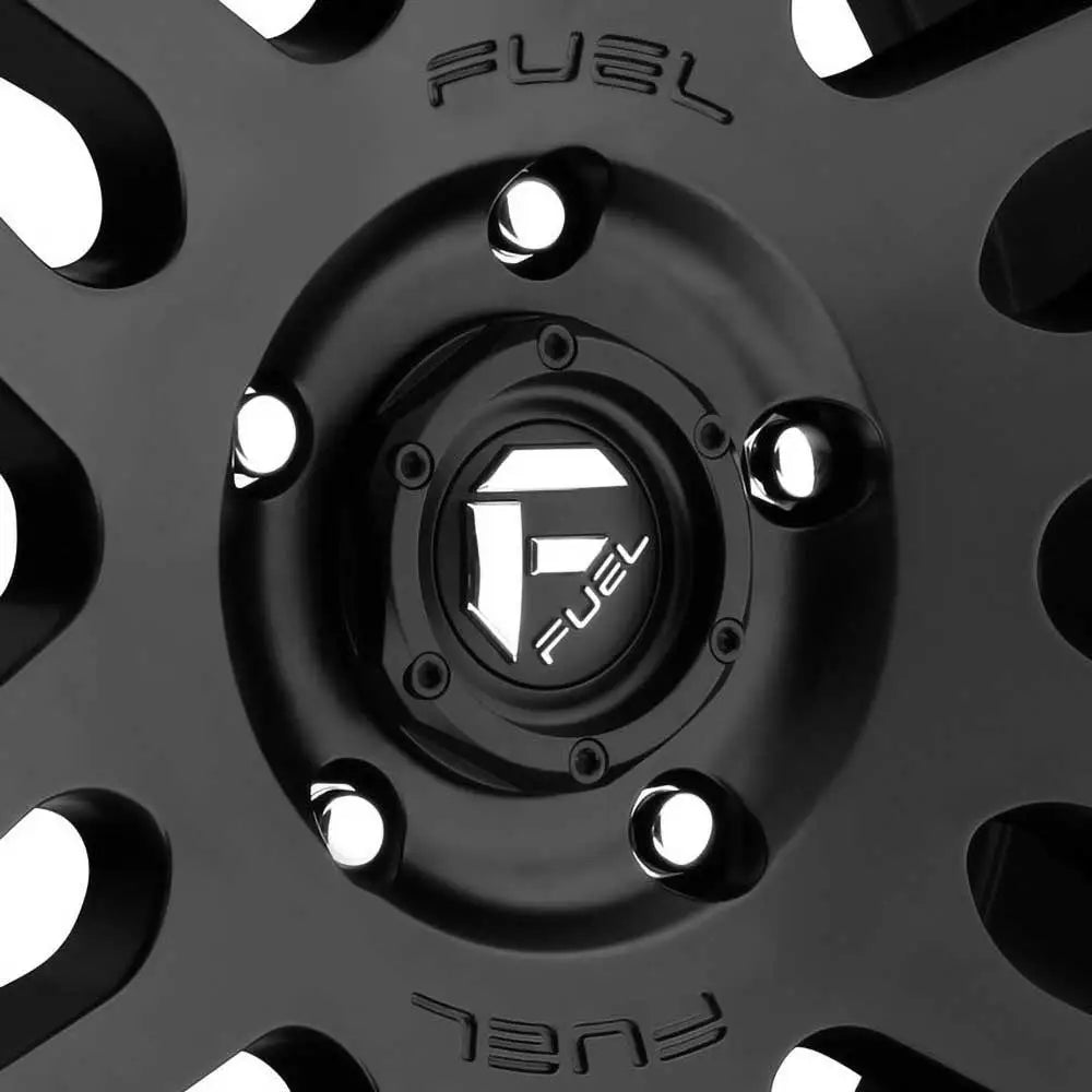 Felg D584 Recoil Matte Black Fuel 17x8.5 Et-6 5x127