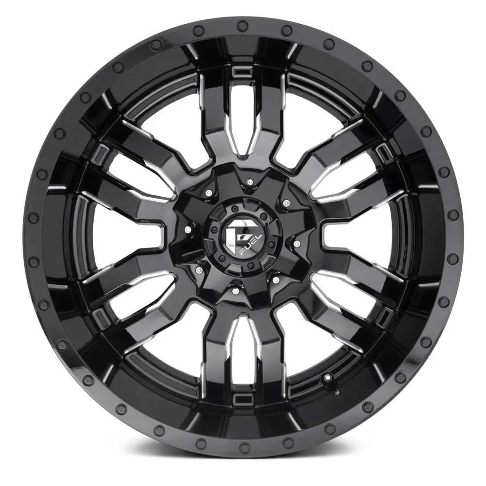 Felg D595 Sledge Gloss Black Milled Fuel 22x10 Et-18 6x139.7 / 6x135