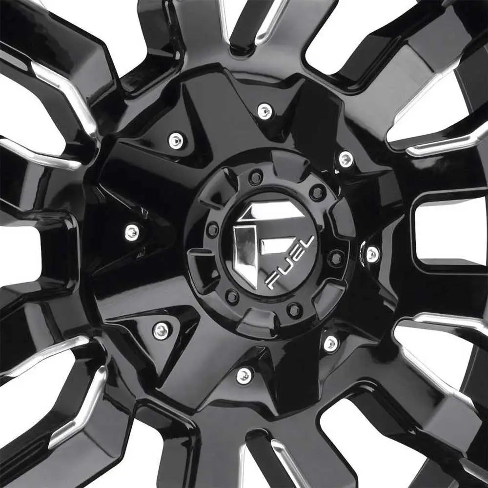 Felg D595 Sledge Gloss Black Milled Fuel 22x10 Et-18 6x139.7 / 6x135