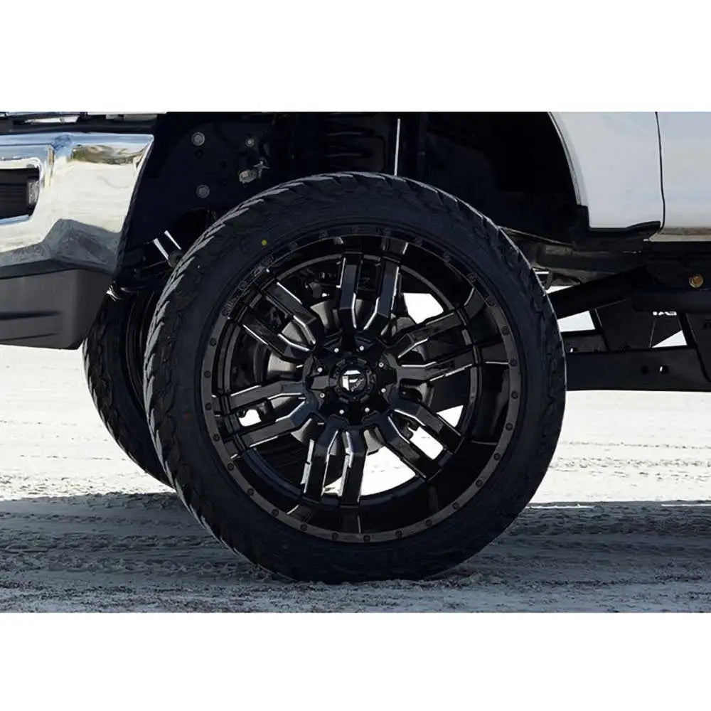 Felg D595 Sledge Gloss Black Milled Fuel 22x10 Et-18 6x139.7 / 6x135