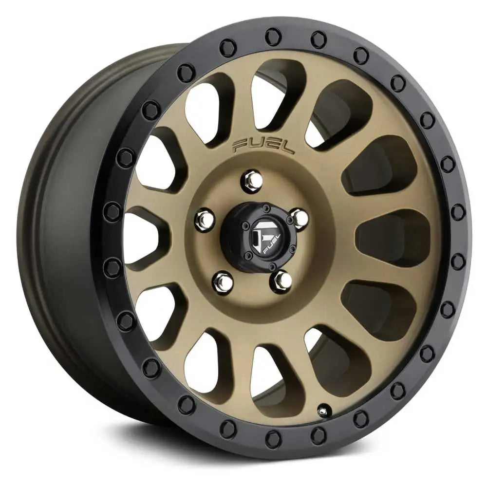 Felg D600 Vector Matte Bronze/black Bead Ring Fuel 18x9 Et20 5x150