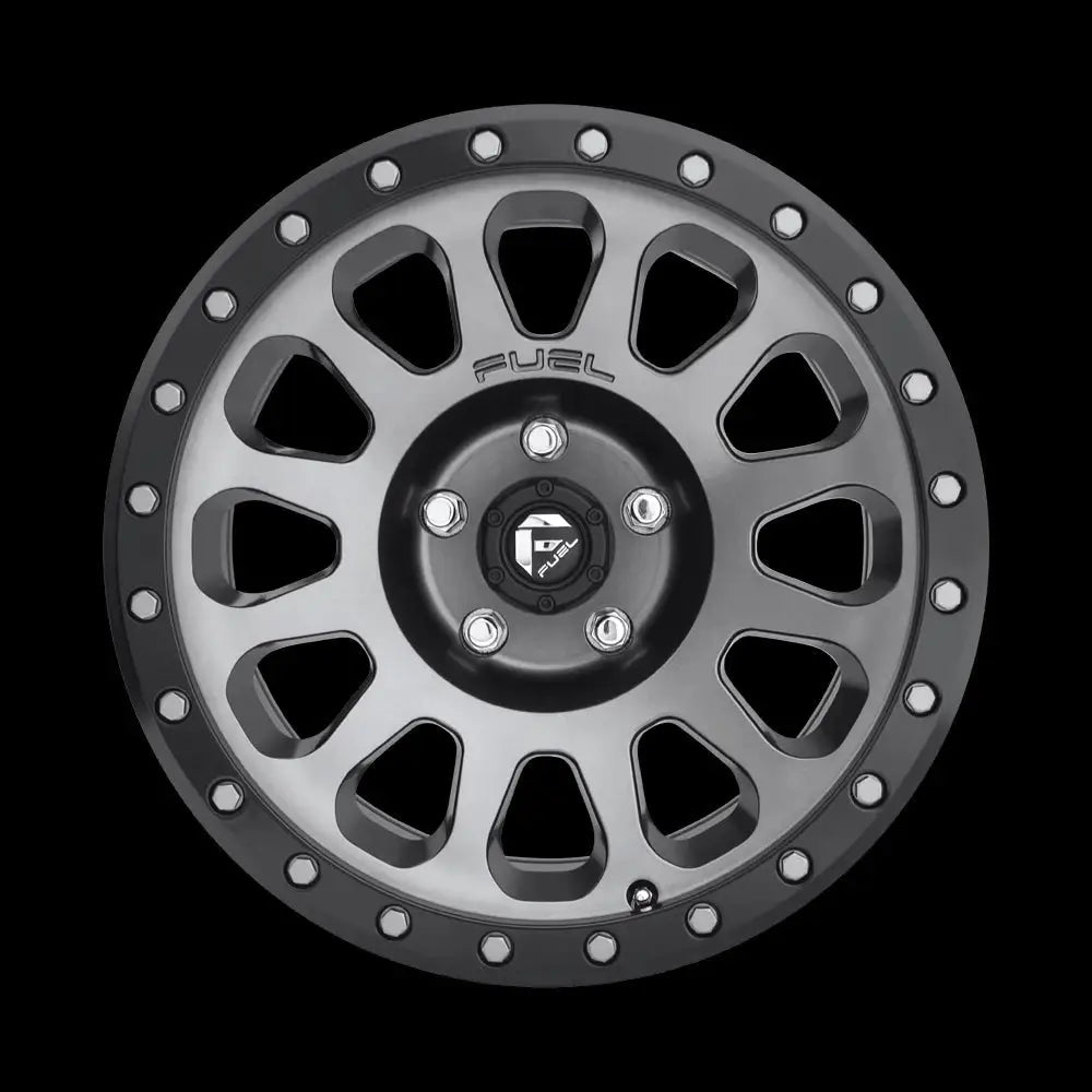 Felg D601 Vector Matte Gun Metal Black Bead Ring Fuel 17x8.5 Et7 6x139.7