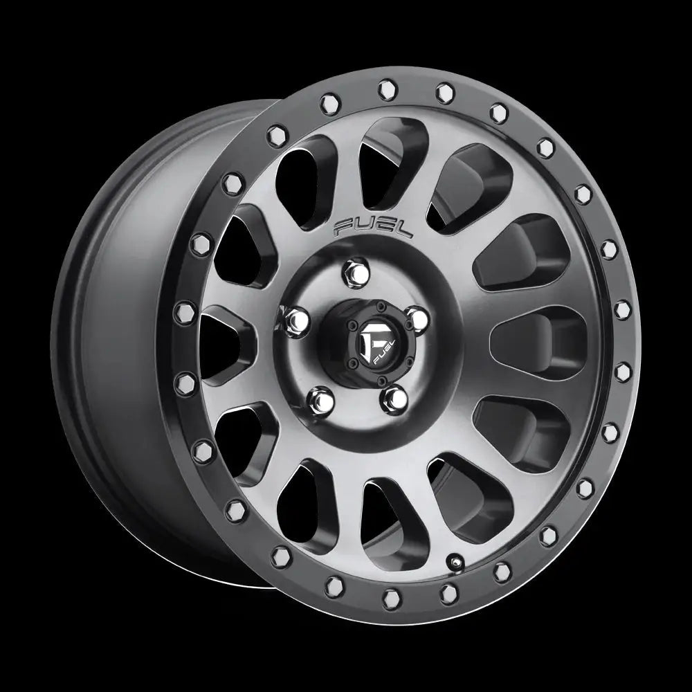 Felg D601 Vector Matte Gun Metal Black Bead Ring Fuel 17x8.5 Et7 6x139.7