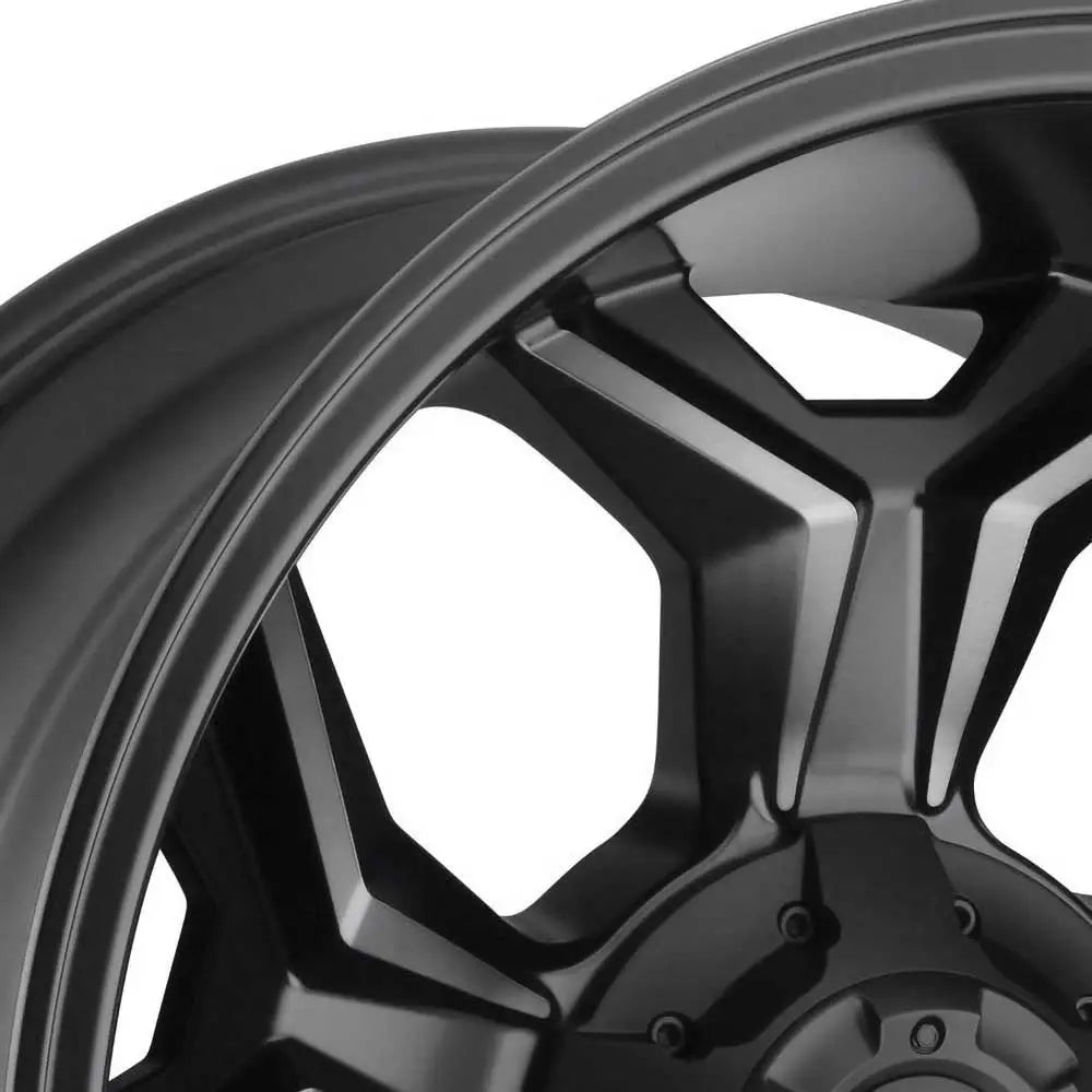 Felg D605 Avenger Matte Black/dark Tint Fuel 20x9 Et20 6x139.7 / 6x135