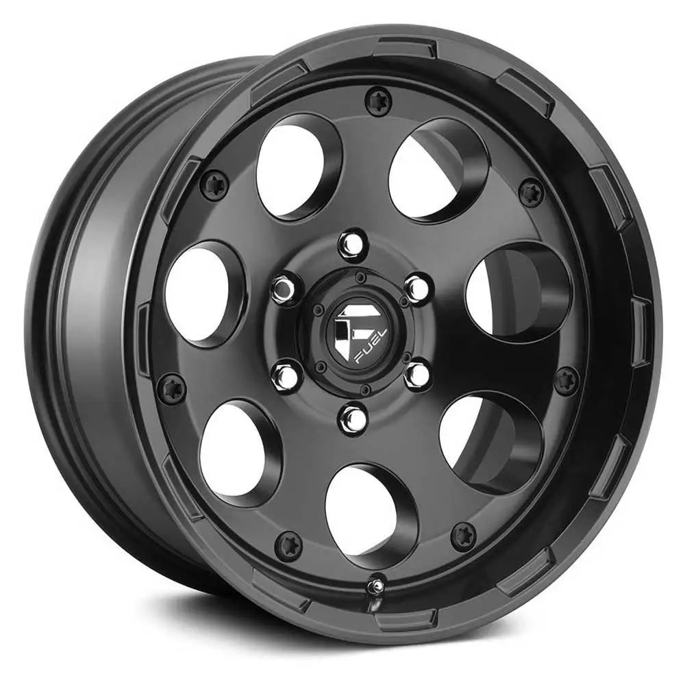 Felg D608 Enduro Matte Black Fuel 17x9 Et-12 5x127