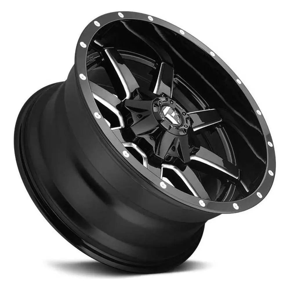 Felg D610 Maverick Gloss Black Milled Fuel 22x10 Et-24 6x139.7 / 6x135