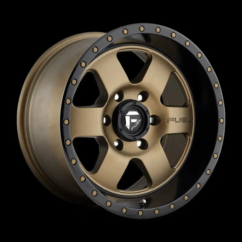 Felg D617 Podium Matte Bronze Black Bead Ring Fuel 17x9 Et-12 5x127