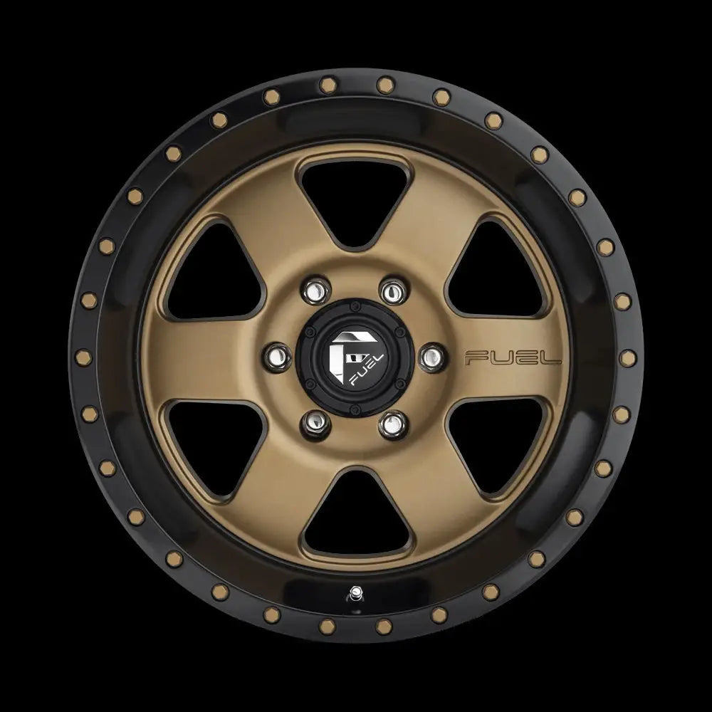 Felg D617 Podium Matte Bronze Black Bead Ring Fuel 17x9 Et-12 5x127