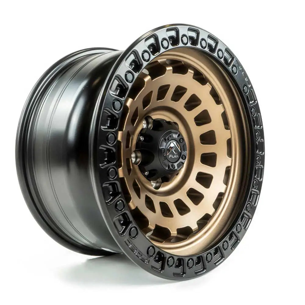 Felg D634 Zephyr Matte Bronze Black Bead Ring Fuel 17x8.5 Et25 5x108 - 1