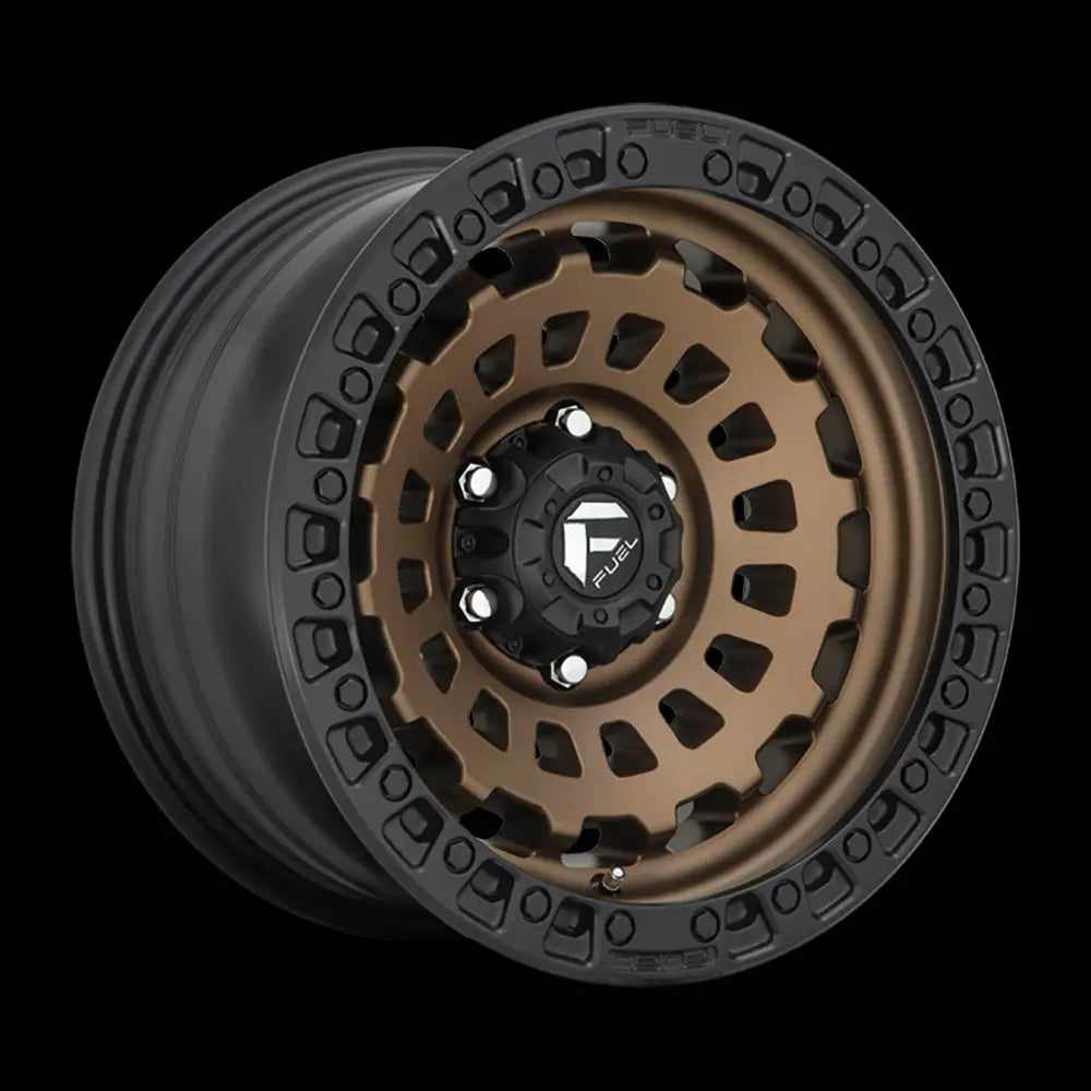 Felg D634 Zephyr Matte Bronze Black Bead Ring Fuel 17x8.5 Et34 5x120 - 1