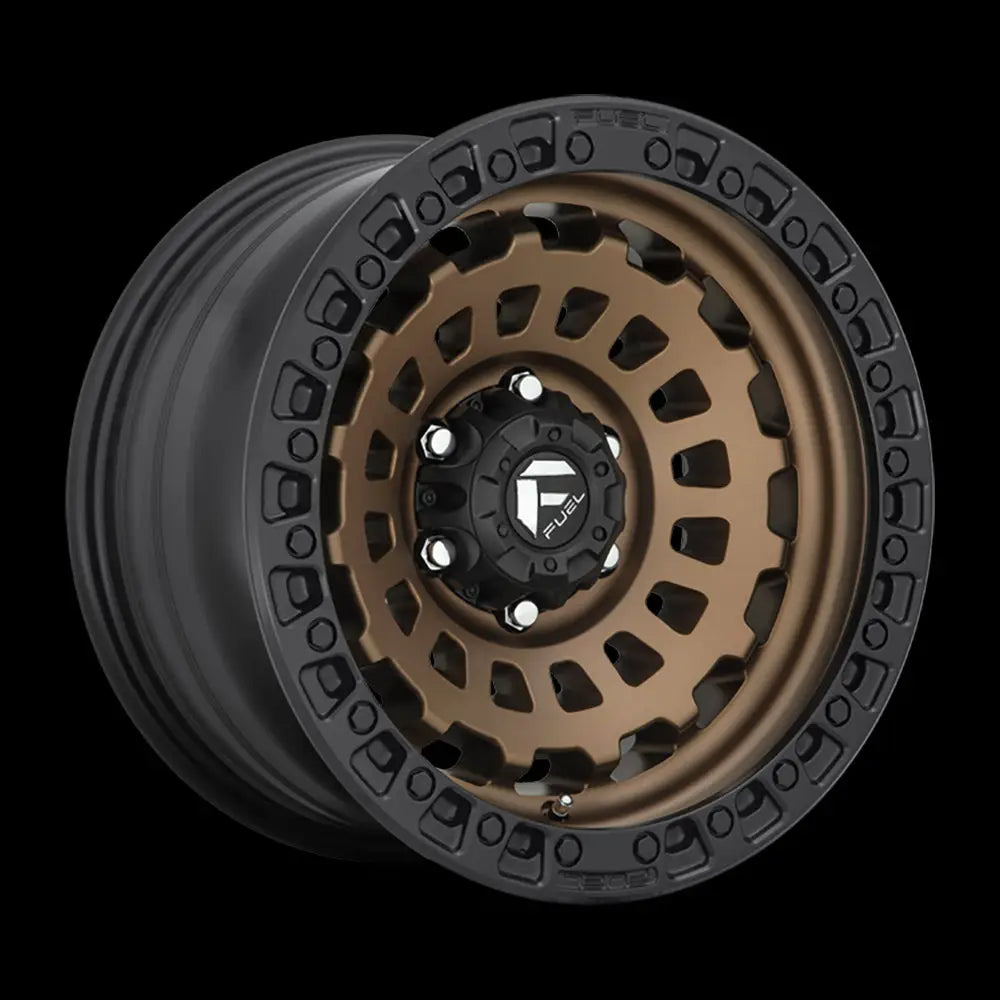 Felg D634 Zephyr Matte Bronze Black Bead Ring Fuel 18x9 Et-12 6x139.7 - 1