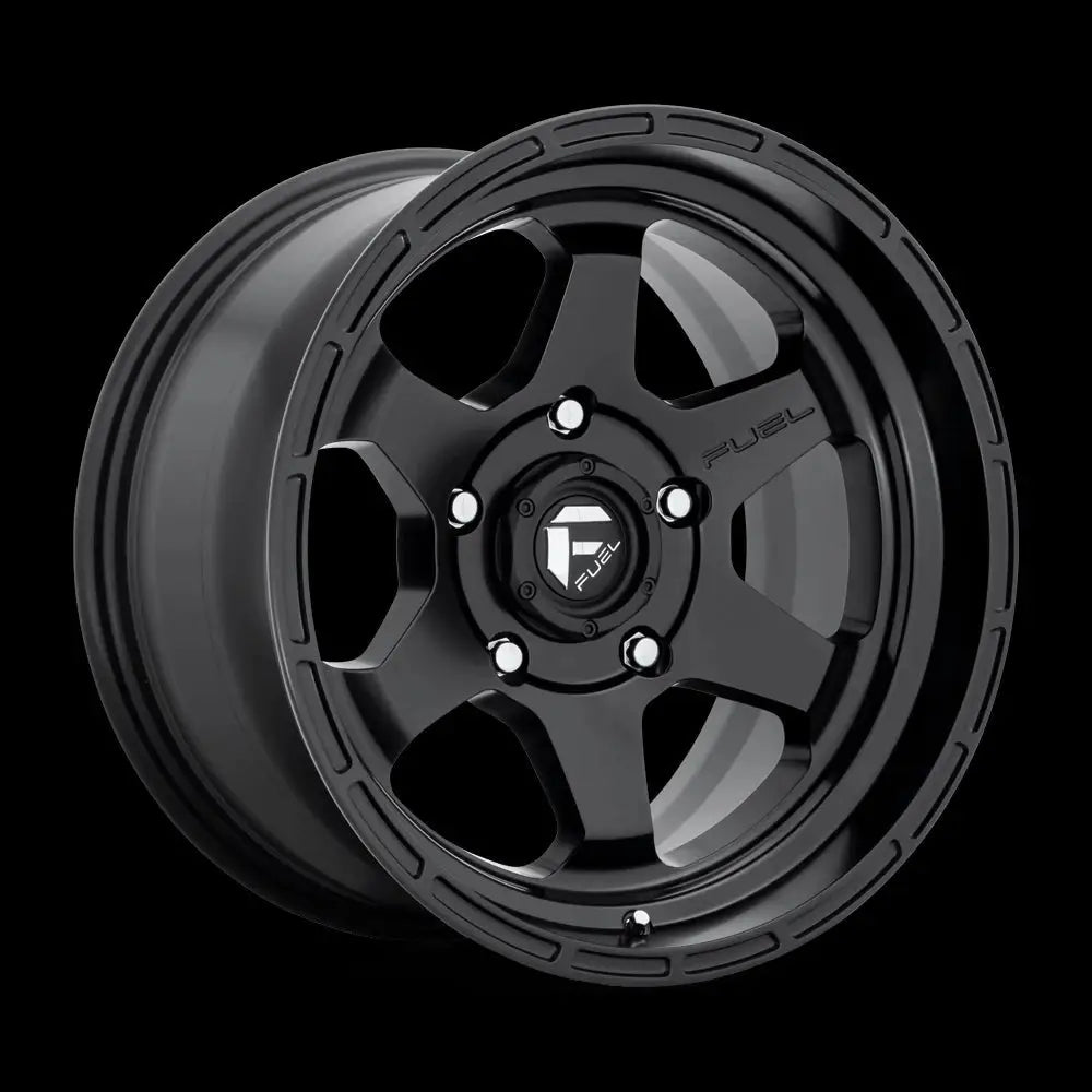 Felg D664 Shok Matte Black Fuel 16x7 Et42 5x160 - 1