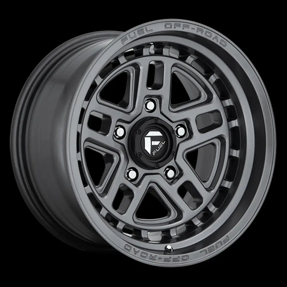 Felg D668 Nitro Matte Gun Metal Fuel 17x9 Et-12 5x127 - 1