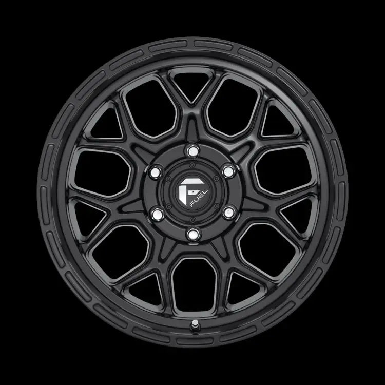 Felg D670 Tech Matte Black Fuel 17x9 Et1 6x139.7 - 3