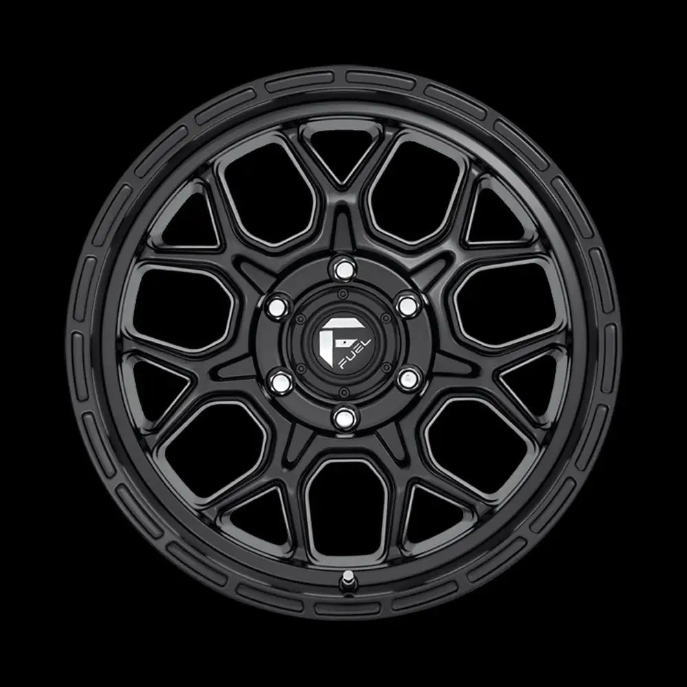 Felg D670 Tech Matte Black Fuel 17x9 Et20 6x139.7 - 3