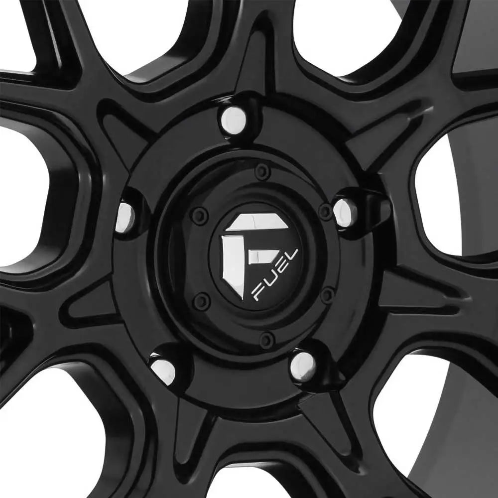 Felg D670 Tech Matte Black Fuel 20x9 Et20 6x139.7