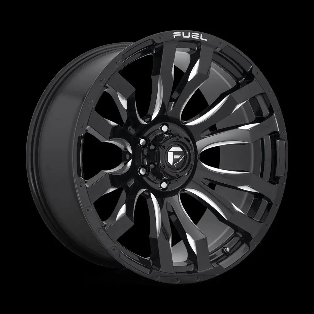 Felg D673 Blitz Gloss Black Milled Fuel 20x9 Et1 6x139.7 - 1