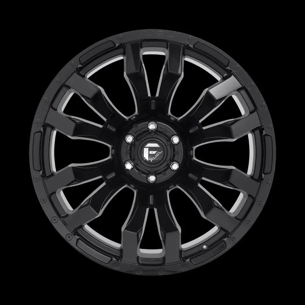 Felg D675 Blitz Gloss Black Fuel 17x9 Et1 5x127 - 3