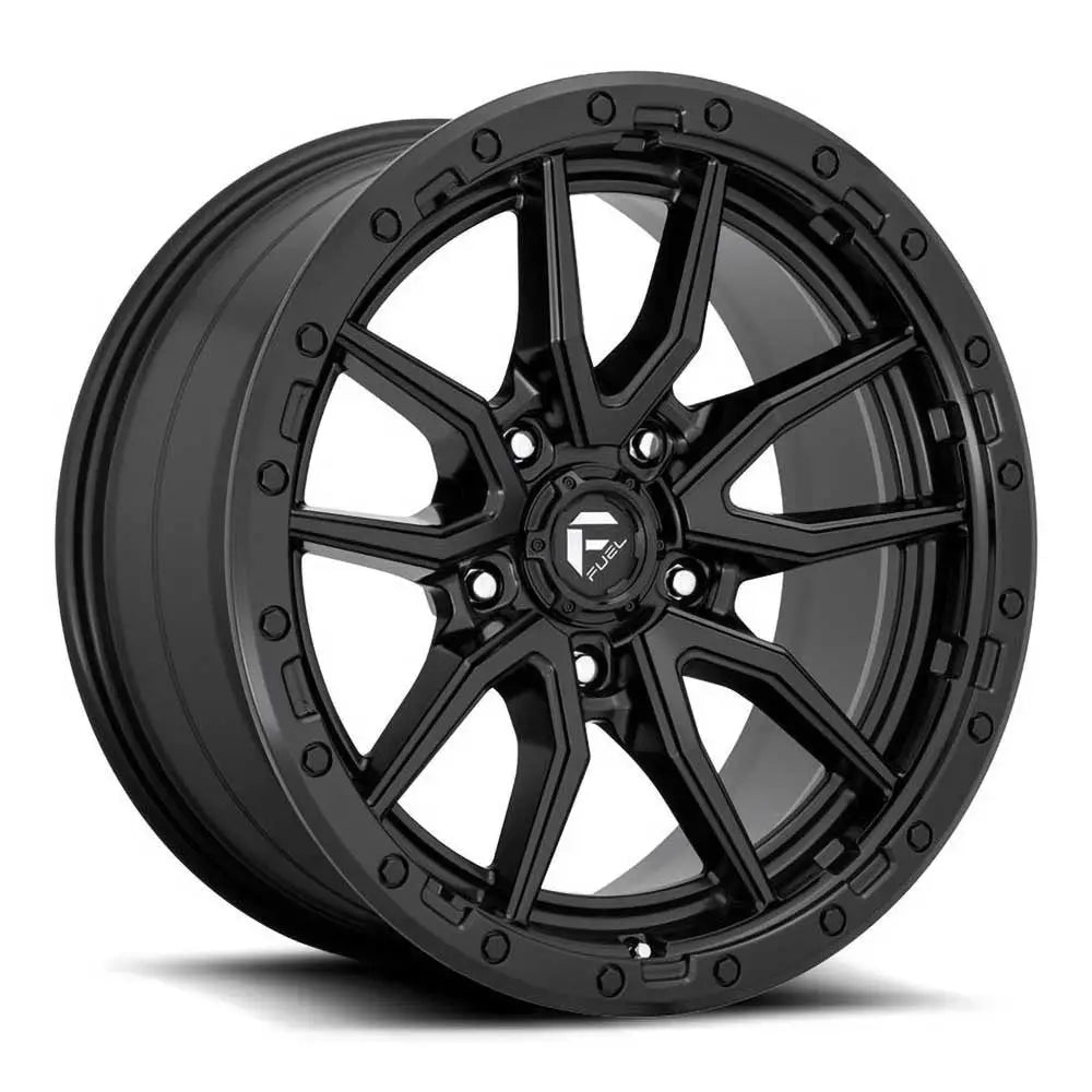 Felg D679 Rebel 5 Matte Black Fuel 18x9 Et20 5x127 - 1