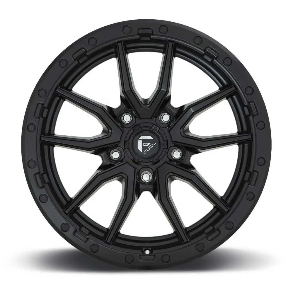 Felg D679 Rebel 5 Matte Black Fuel 18x9 Et20 5x127 - 2