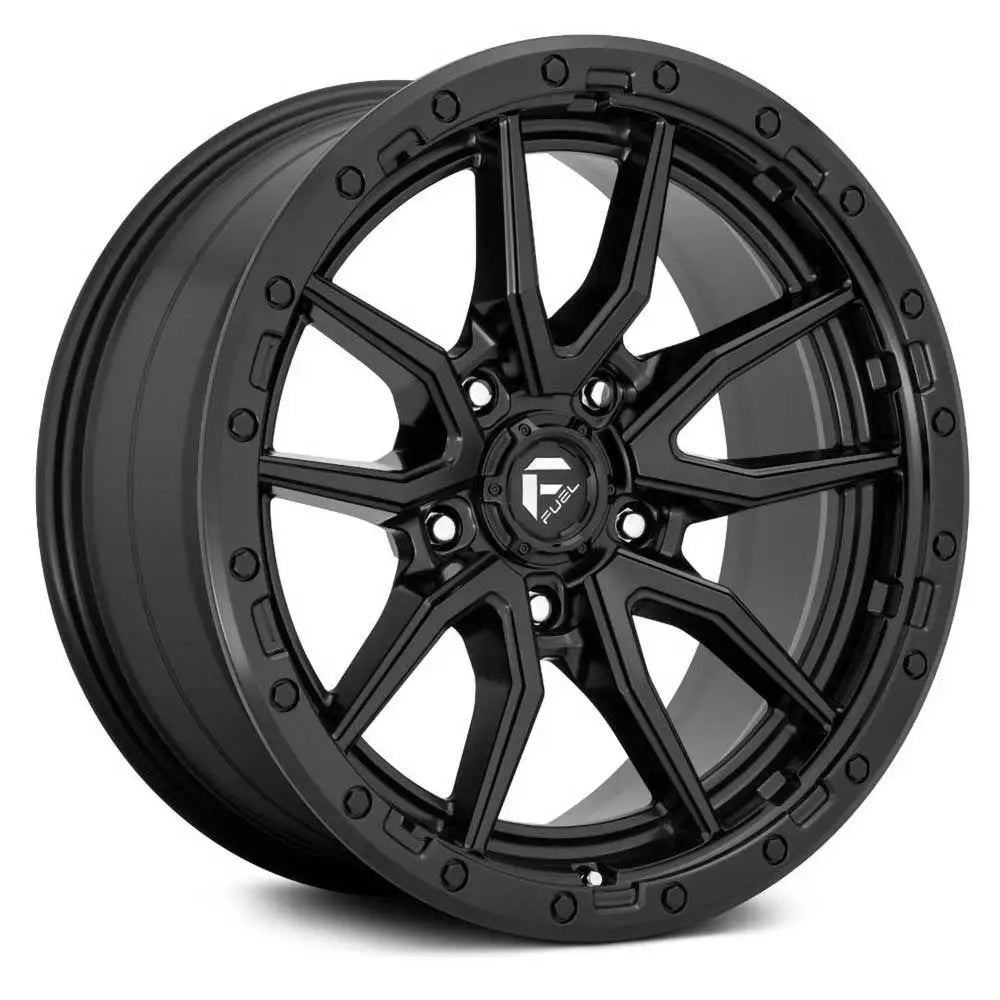 Felg D679 Rebel 5 Matte Black Fuel 20x9 Et1 5x127 - 1