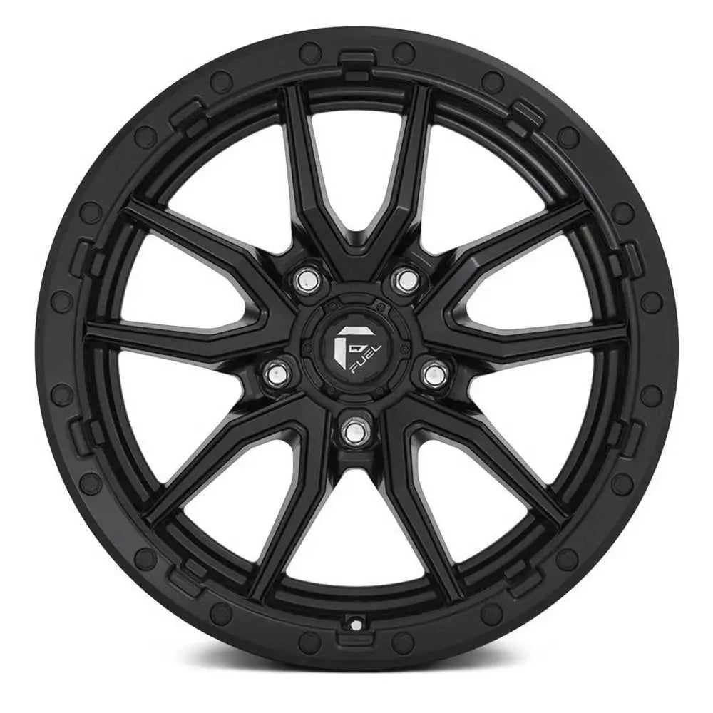 Felg D679 Rebel 5 Matte Black Fuel 20x9 Et1 5x127 - 2