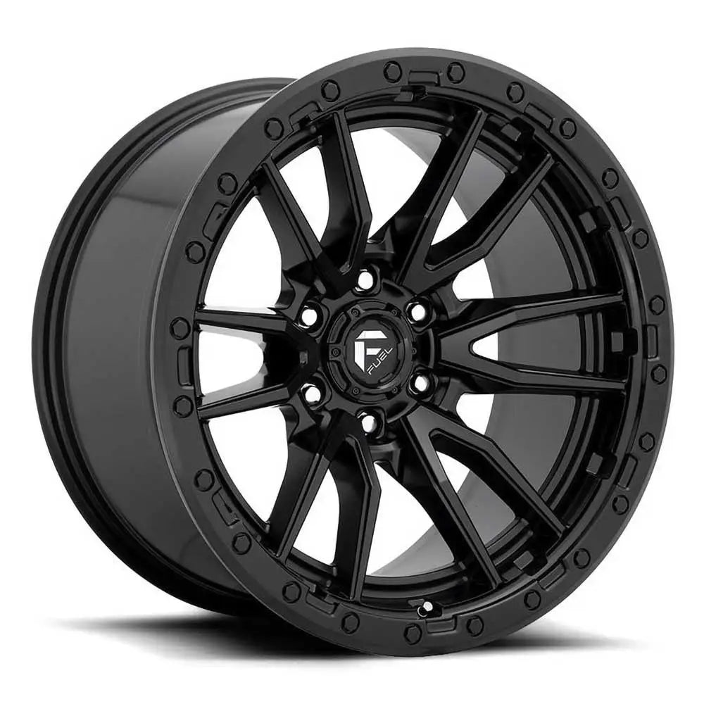 Felg D679 Rebel 6 Matte Black Fuel 20x9 Et1 6x139.7 - 1