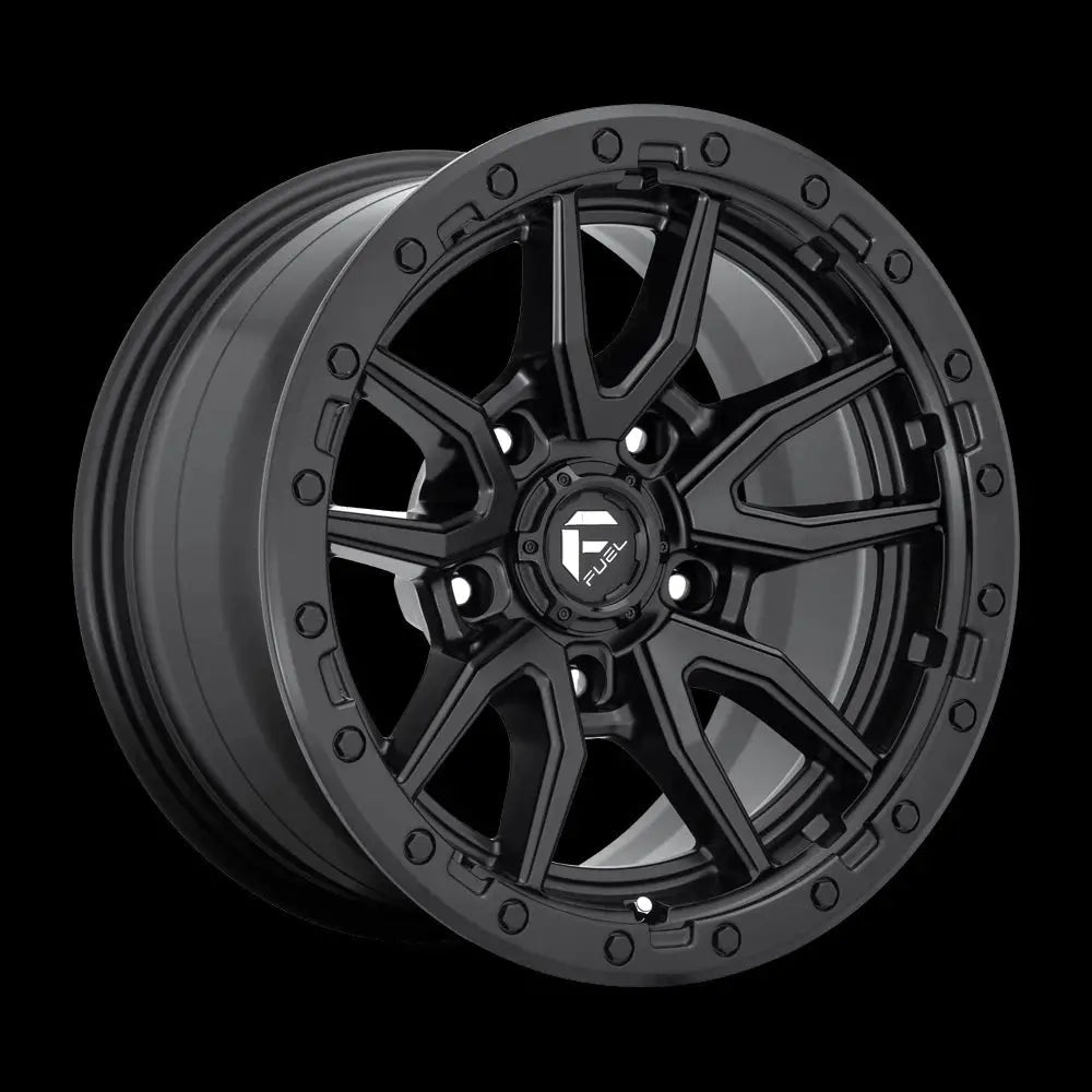 Felg D679 Rebel Matte Black Fuel 17x9 Et-12 5x127 - 1